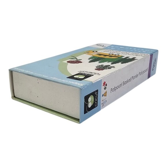 Cricut Provo Craft Shapes Cartridge Potpourri Basket 290577 Link Status Unknown - Picture 8 of 11